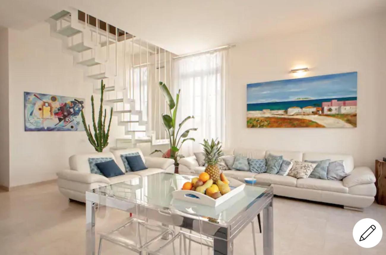 Вілла Amazing Sea View Flat Тирренія Екстер'єр фото